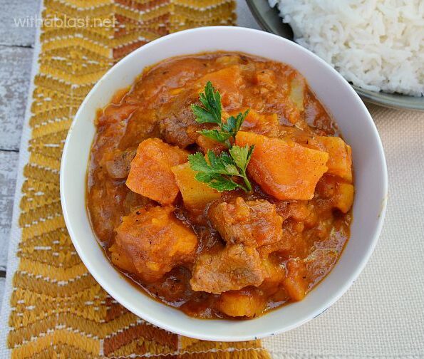 1 Delicious Botswanan Beef Pumpkin Stew