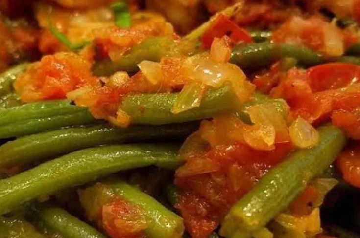 1 Delicious Fasolia (Ethiopian Green Beans Salad) Recipe