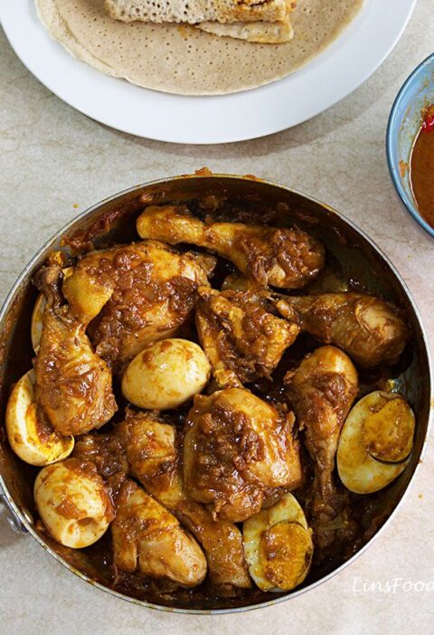 1 Delicious Alicha Doro Wot (Ethiopian Yellow Chicken Stew) Recipe