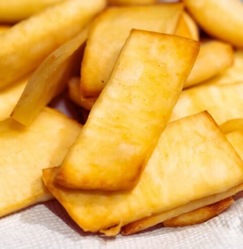 1 Delicious Burkina Faso Chips D’igname (Yam Chips)