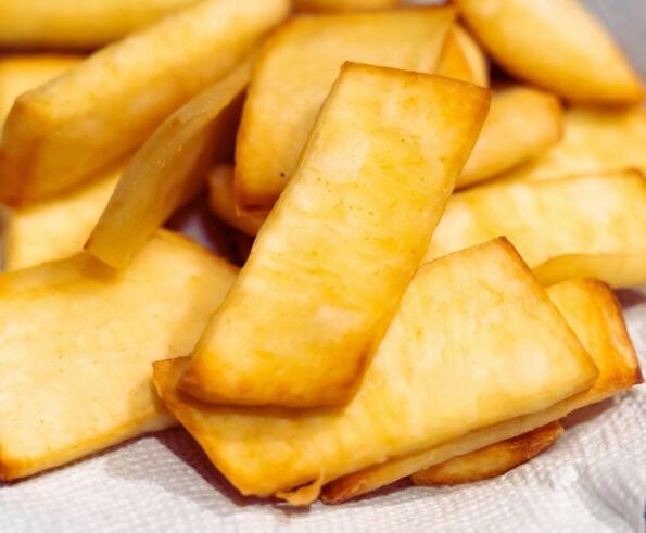 1 Delicious Burkina Faso Chips D’igname (Yam Chips)