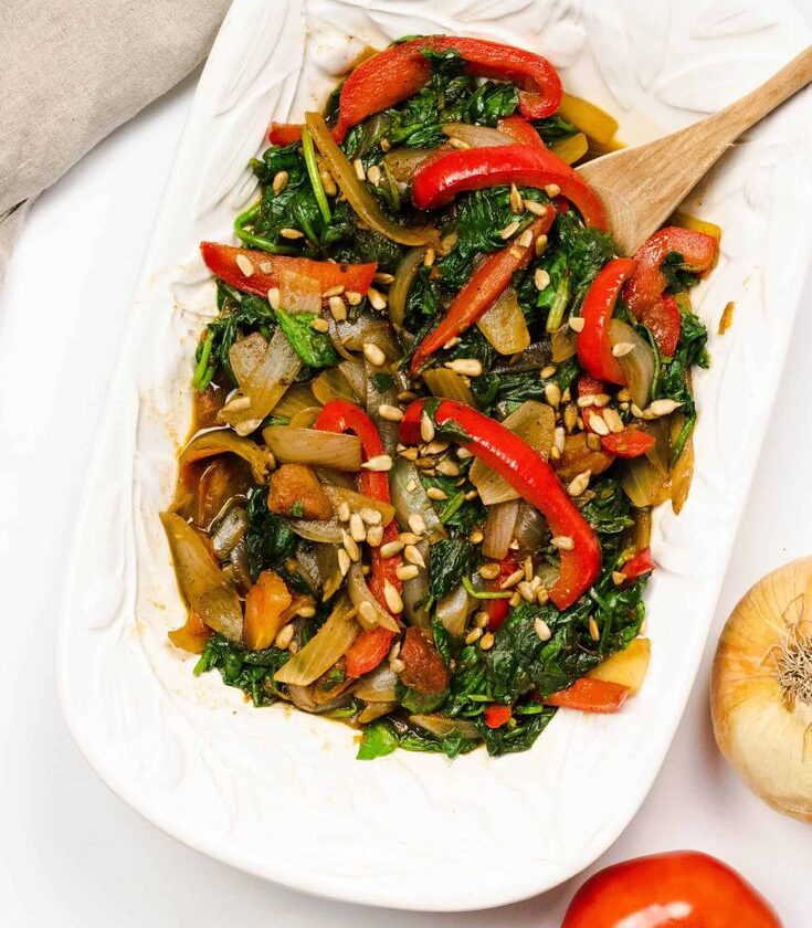 1 Delicious Sautéed Spinach from Botswana