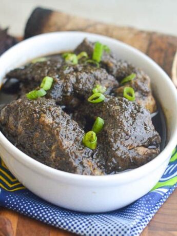1 Delicious Mbongo Tchobi, Cameroonian Black Stew