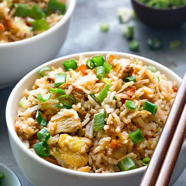 1 Delicious Chinese Chicken Fried Rice