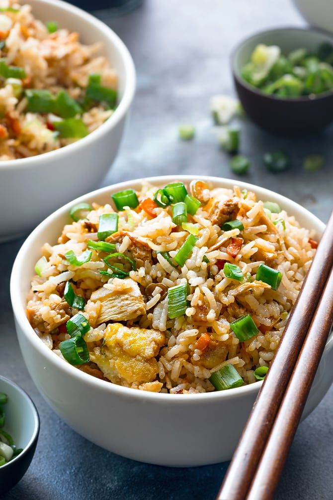 1 Delicious Chinese Chicken Fried Rice