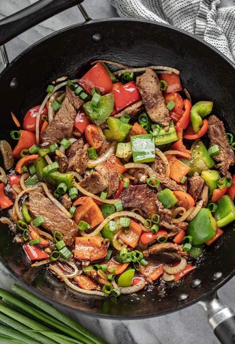 1 Delicious Chinese Pepper Steak
