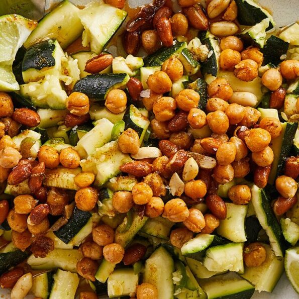 1 Delicious Chad Zucchini with Peanuts, alternatively called Courgettes with Peanuts Recipes