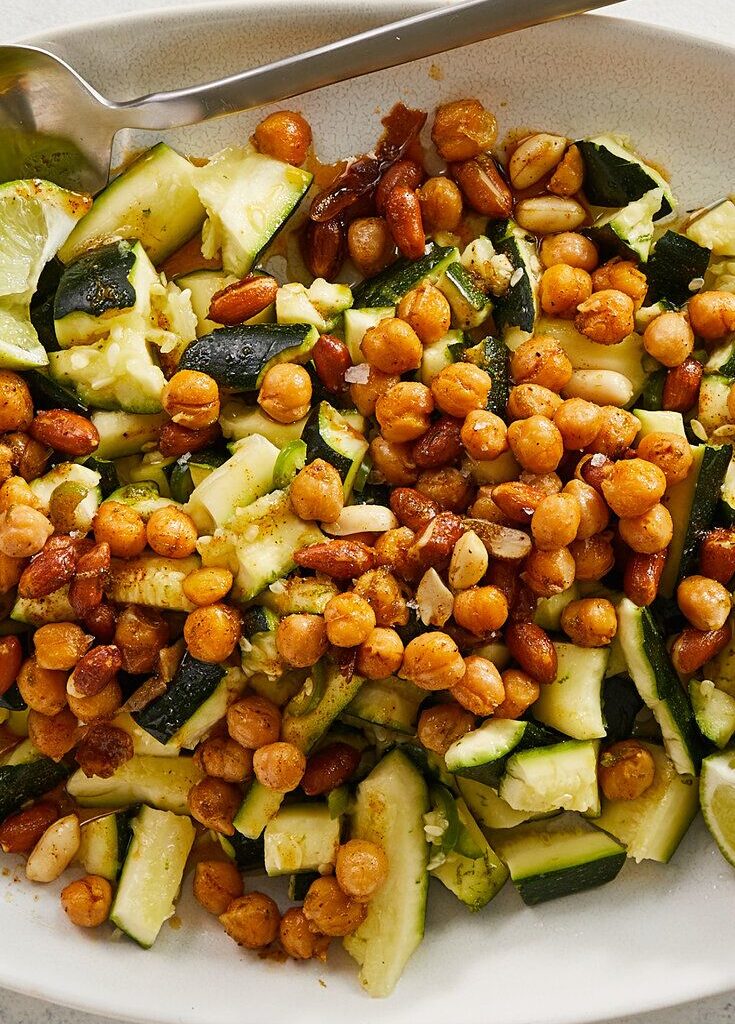 1 Delicious Chad Zucchini with Peanuts, alternatively called Courgettes with Peanuts Recipes