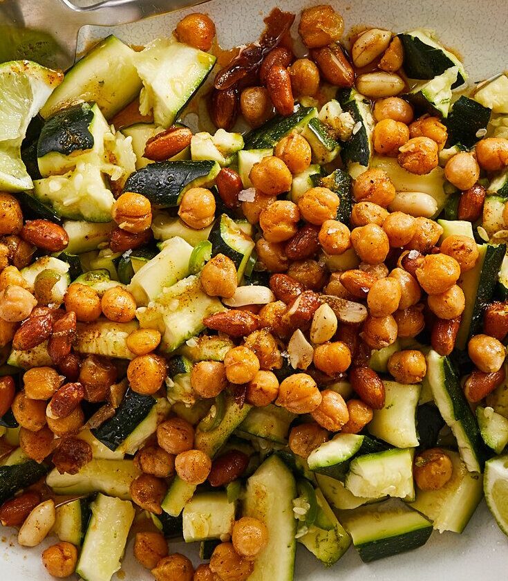 1 Delicious Chad Zucchini with Peanuts, alternatively called Courgettes with Peanuts Recipes