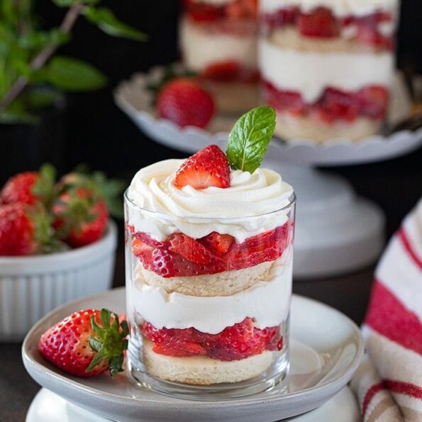 1 Delicious Strawberry Trifle