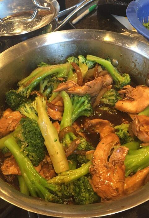 1 delicious Velveting chicken breast, Chinese restaurant style