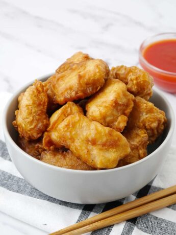 1 Delicious Easy-Fried Chinese Chicken Balls