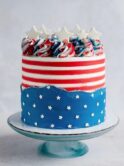 1 Delicious Patriotic Layer Cake Recipe for United States Independence Day