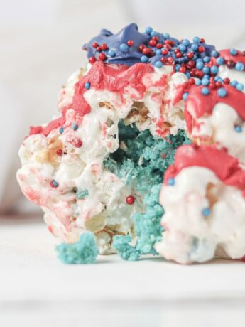 1 Delicious Firecracker Popcorn Balls for United States Independence