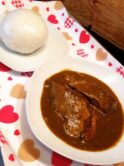 1 Delicious Nigerian Tuwo Shinkafa and Miyan Wake